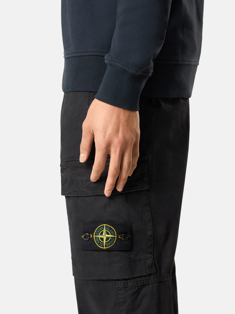Pantalon cargo coupe fuselée regular à poches zippées