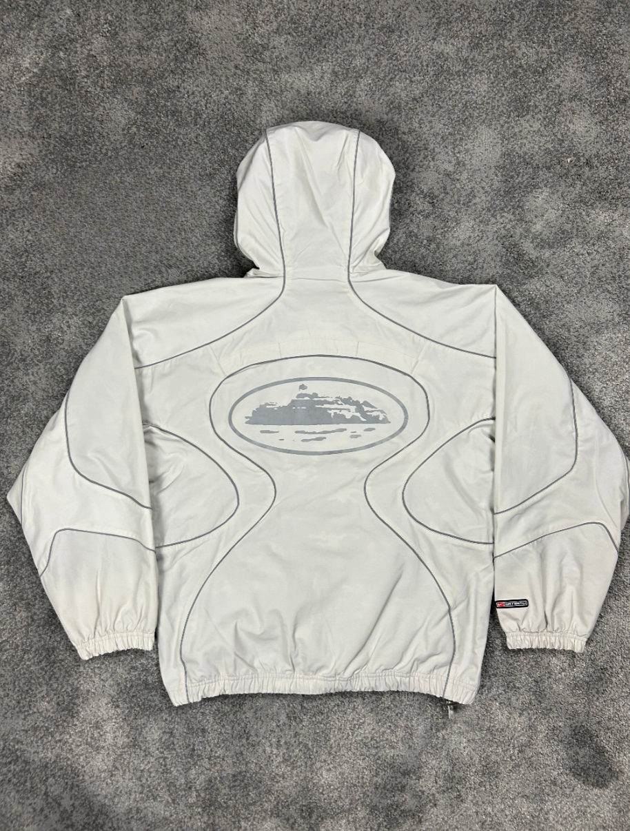 Corteiz RTW x Nike NRG Off White Reflective Jacket