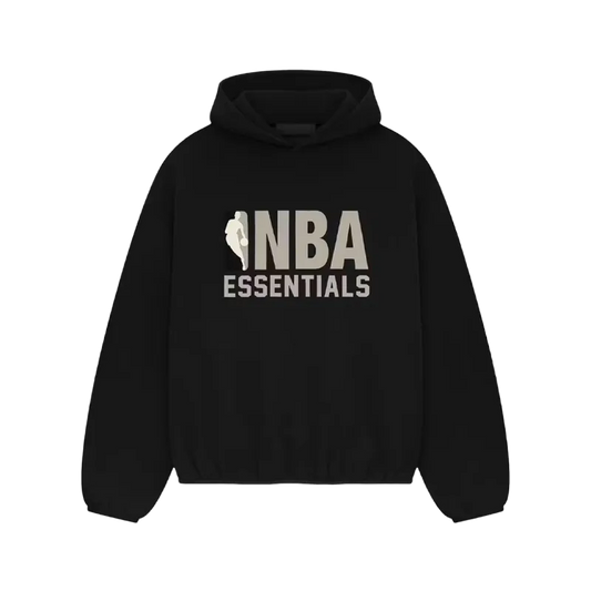 Fear of God Essentials NBA Hoodie SS25 Black