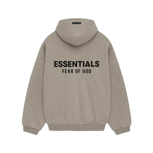 Fear of God Essentials Fleece Hoodie II Heather Grey (FW24)