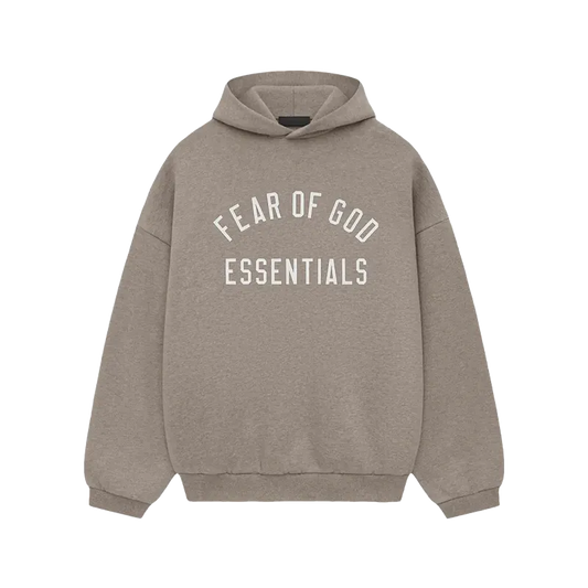 Fear of God Essentials I Fleece Hoodie Heather Grey (FW24)