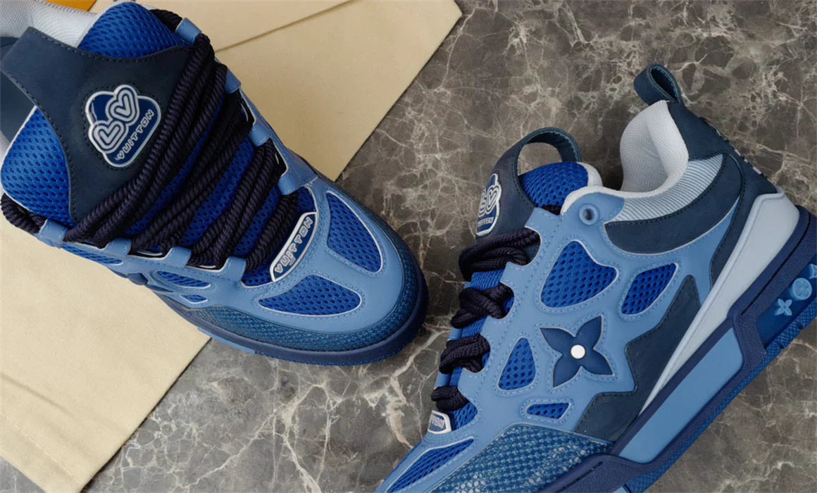 LOUIS VUITTON SKATE SNEAKER BLEU
