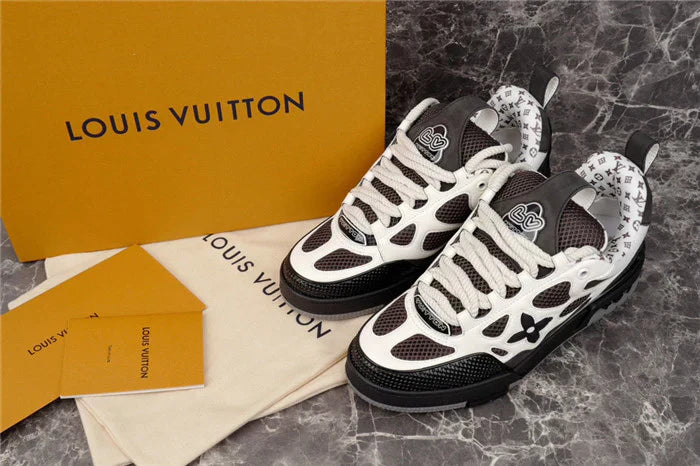 LOUIS VUITTON SKATE SNEAKER MARRON BEIGE