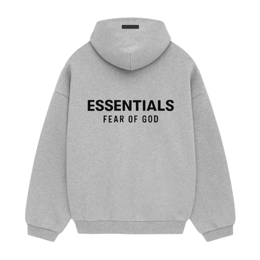 Fear of God Essentials Fleece Hoodie Light Heather Gray